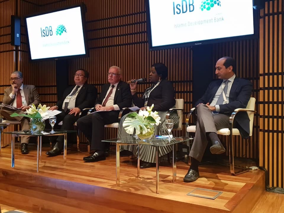 Dr. Riad Malki participates in a panel discussion organized by the IsDB