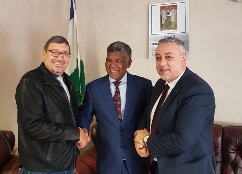 For the first time in the history of the relations between the two countries, the State of Palestine and the Kingdom of Lesotho come to an agreement on a program of development cooperation