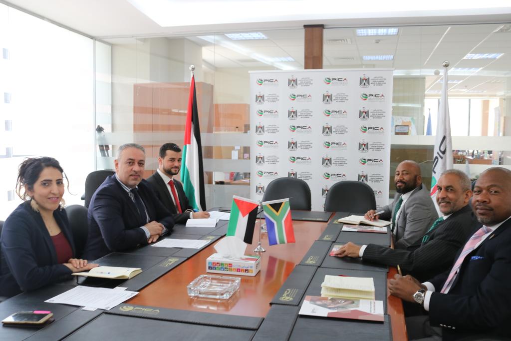 The Palestinian International Cooperation Agency (PICA) to Implement Development Programs with South Africa
