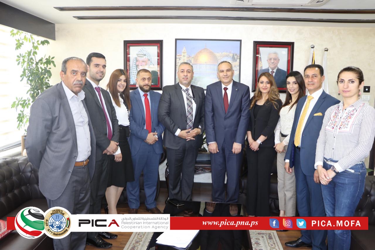 A joint cooperation framework between the Palestinian International Cooperation Agency (PICA) and the Ministry of Communications and Information Technology