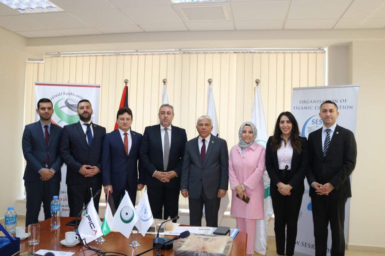 A Four-Years Cooperation Program is Envisaged between Palestine and SESRIC -PICA