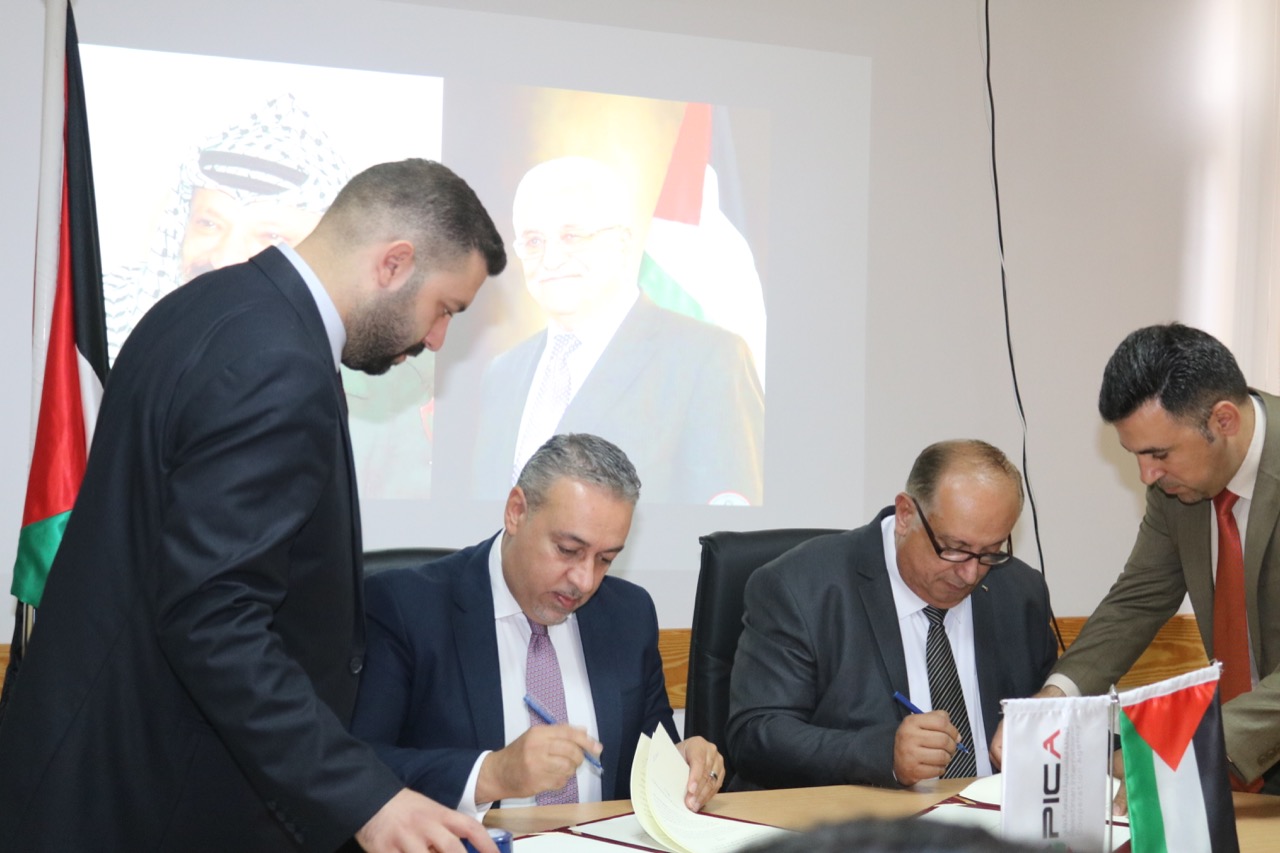 A Strategic Cooperation Agreement between the Ministry of Higher Education and Scientific Research (MOHE) and the Palestinian International Cooperation Agency (PICA)