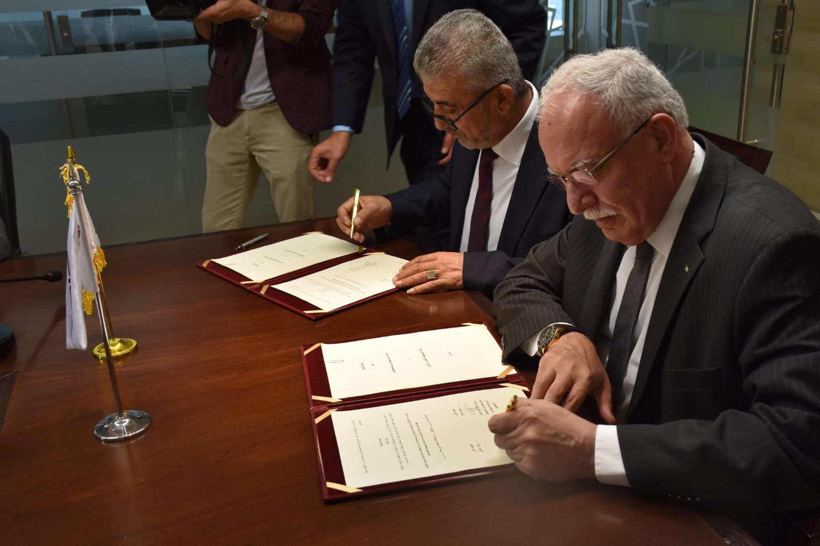 A strategic cooperation agreement between the Palestinian International Cooperation Agency and the General Union of Palestinian Engineers to engage Palestinian expertise from the diaspora in development programs