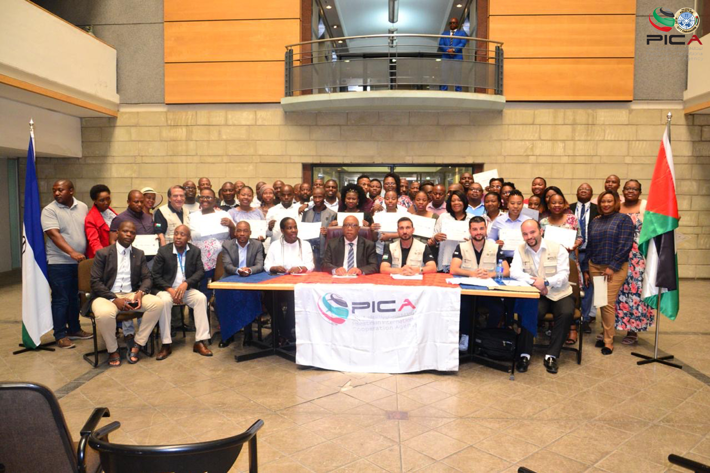 PICA Concludes a Development Program for the benefit of the Kingdom of Lesotho