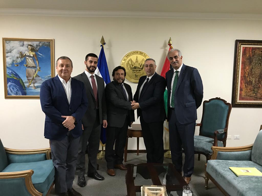 Vice President of El Salvador Confirms His Country’s Unconditional Support to the State of Palestine